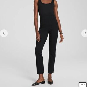 NWOT Spanx Ponte Slim Straight black stretchy pant, size M